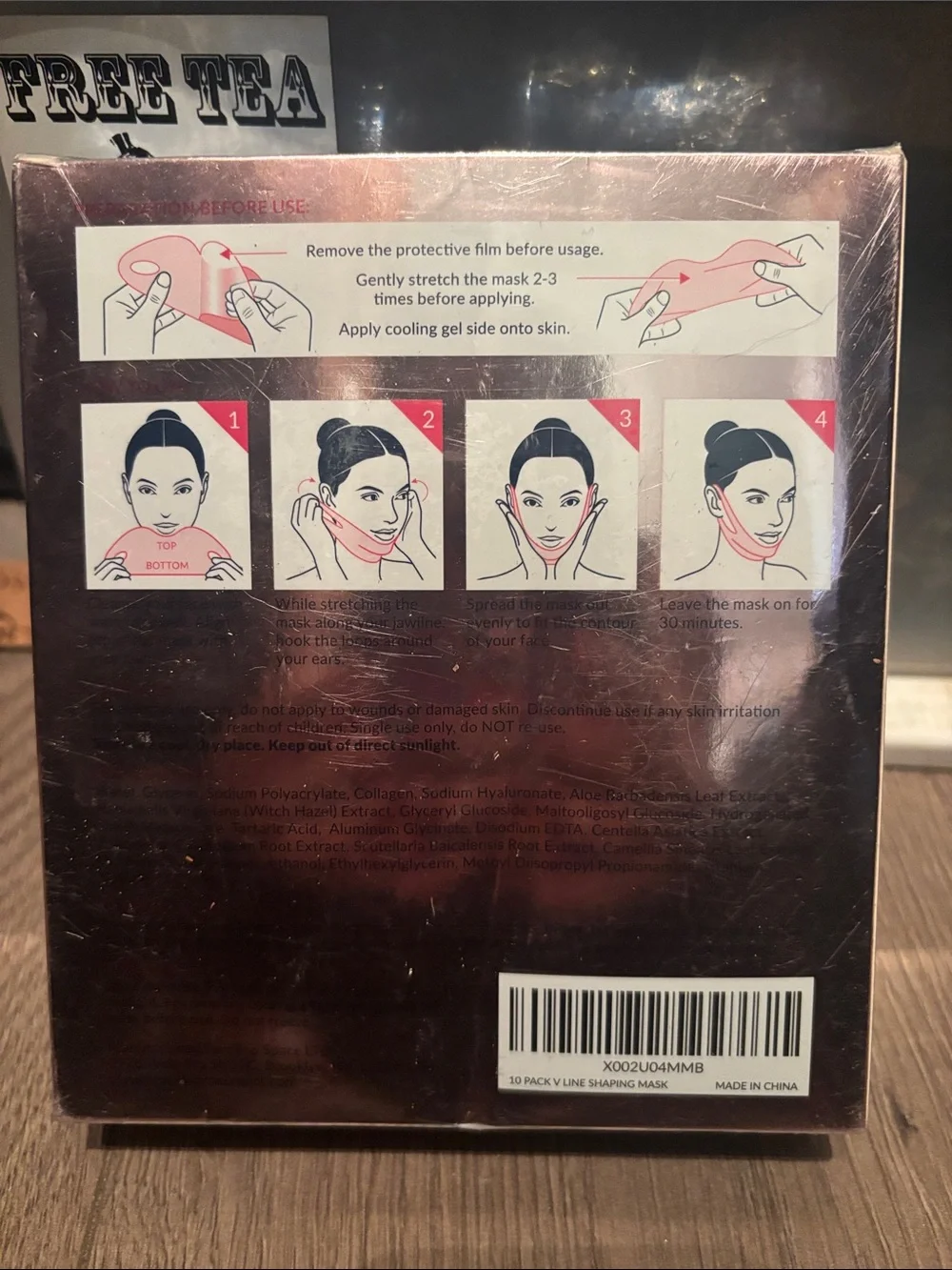 V-Line Lifting Hydrogel Collagen Mask